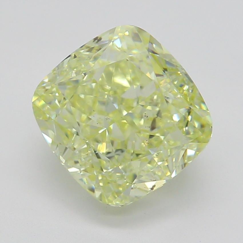 1.32 Ct. Fancy Light Yellow Cushion Diamond
