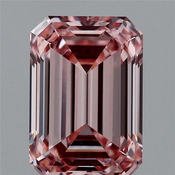 1.60 Ct. Fancy Intense Pink Emerald Lab Grown Diamond