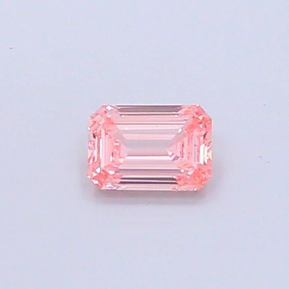 0.96 Ct. Fancy Vivid Pink Emerald Lab Grown Diamond