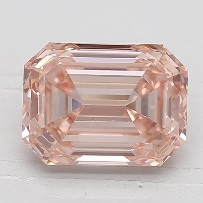 3.01 Ct. Fancy Intense Pink Emerald Lab Grown Diamond