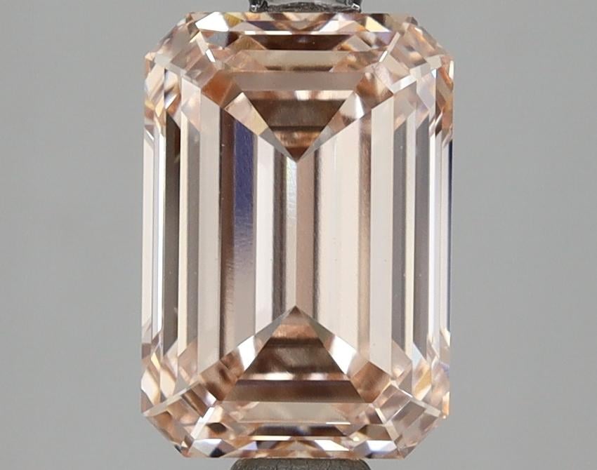 2.56 Ct. Fancy Intense Pink Emerald Lab Grown Diamond
