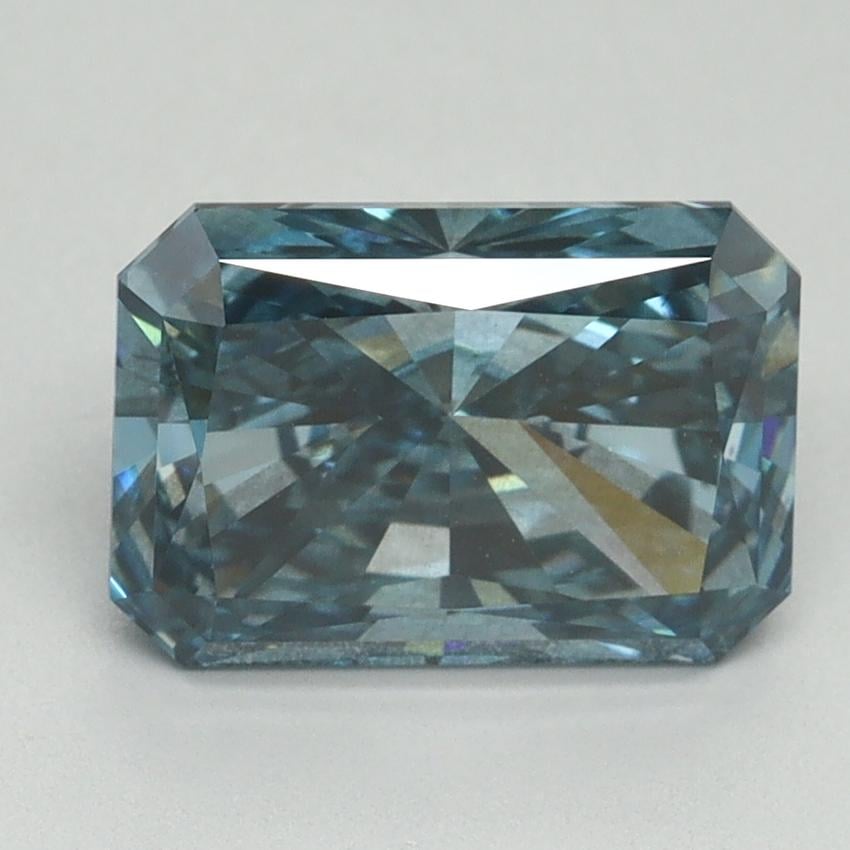 2.64 Ct. Fancy Vivid Blue Radiant Lab Grown Diamond
