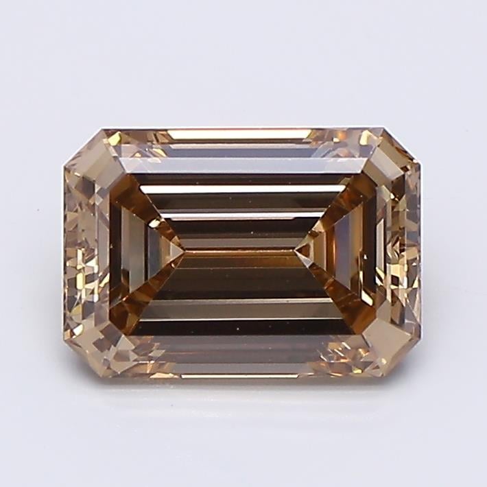 1.30 Ct. Fancy  Brown Emerald Lab Grown Diamond