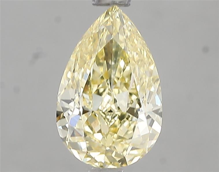 1.59 Ct. Fancy Intense Yellow Pear Lab Grown Diamond