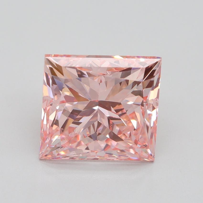 5.00 Ct. Fancy Intense Pink Princess Lab Grown Diamond
