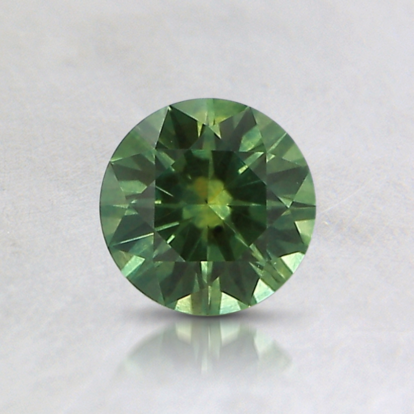 5.3mm Green Round Montana Sapphire