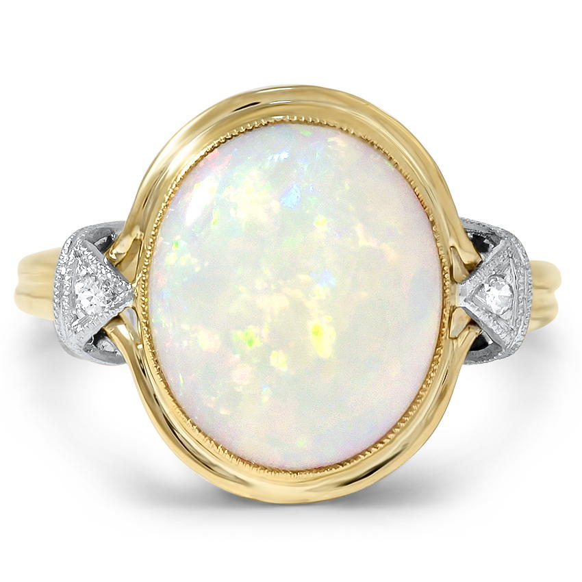 Retro Opal Vintage Ring | Salley | Brilliant Earth