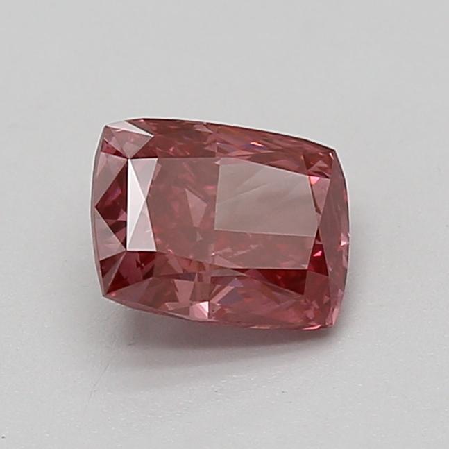 1.10 Ct. Fancy Deep Pink Cushion Lab Grown Diamond