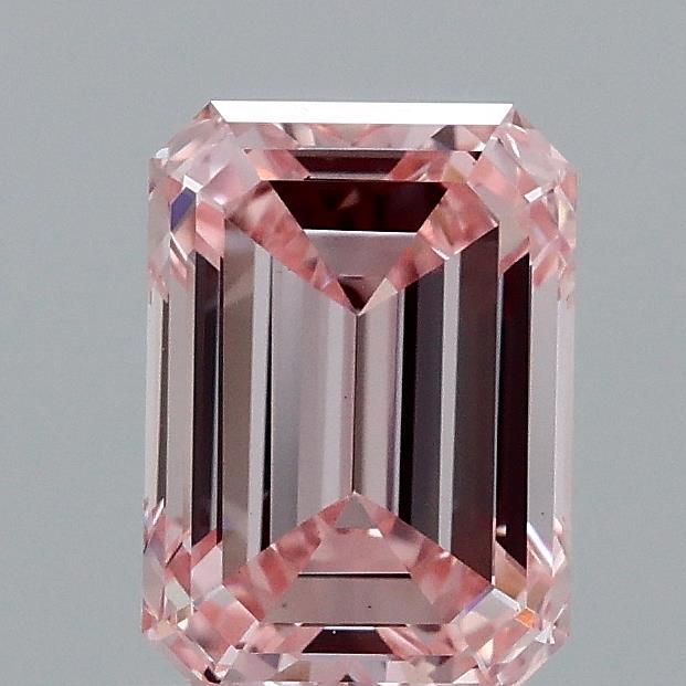 1.40 Ct. Fancy Intense Pink Emerald Lab Grown Diamond