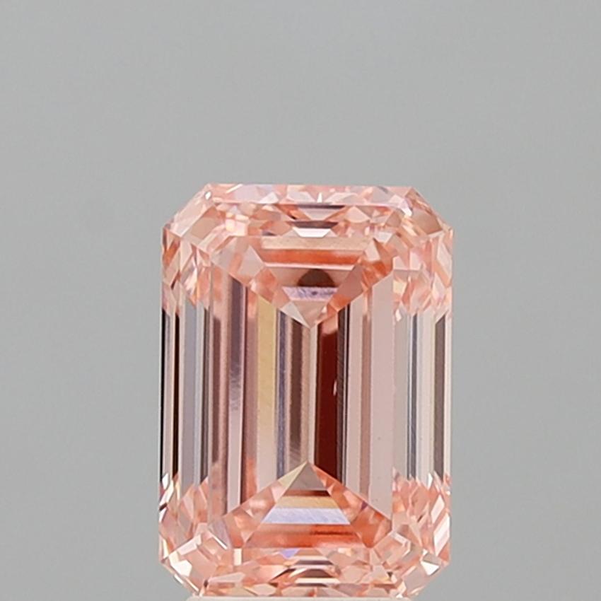 4.29 Ct. Fancy Intense Pink Emerald Lab Grown Diamond