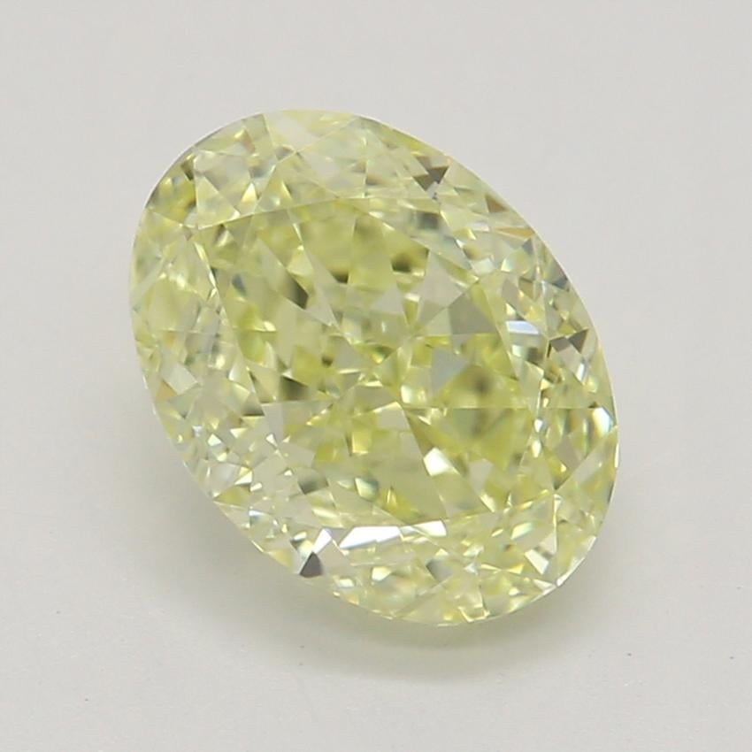 1.01 Ct. Fancy Yellow Oval Diamond