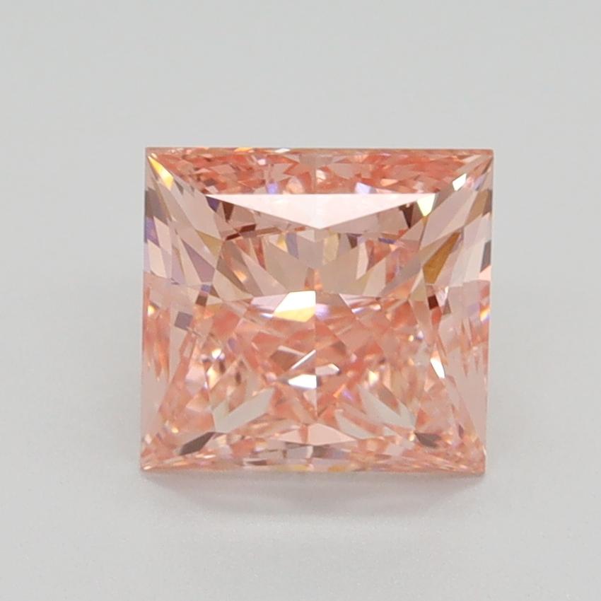 2.09 Ct. Fancy Intense Pink Princess Lab Grown Diamond
