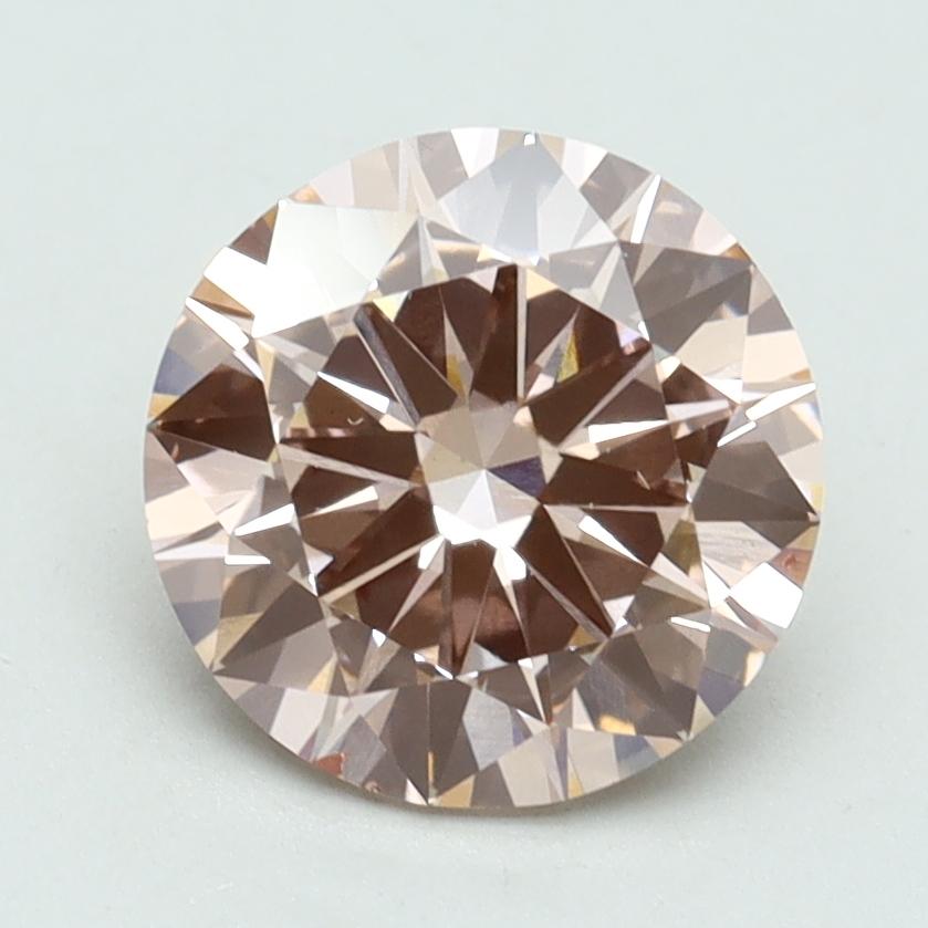 2.05 Ct. Fancy Intense Pink Round Lab Grown Diamond