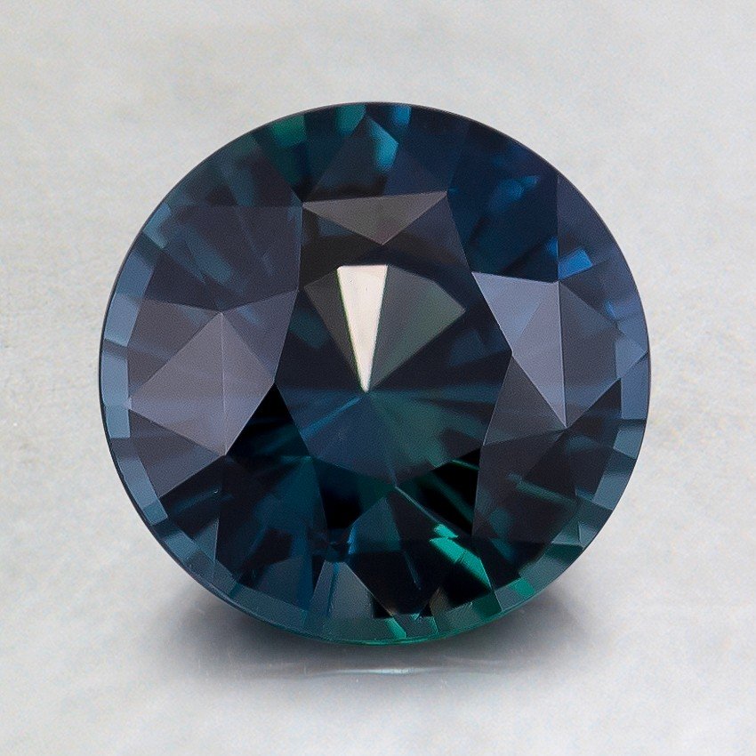 7.5mm Premium Teal Round Sapphire