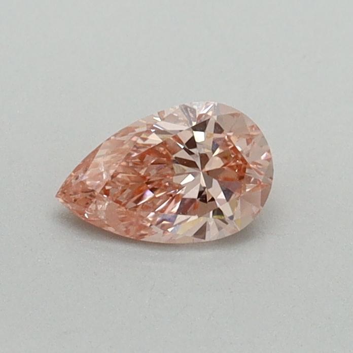 0.30 Ct. Fancy Vivid Pink Pear Lab Grown Diamond
