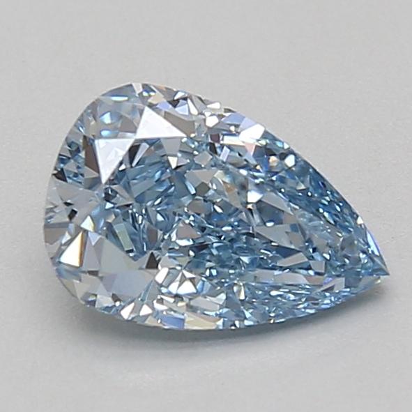 1.34 Ct. Fancy Vivid Blue Pear Lab Grown Diamond