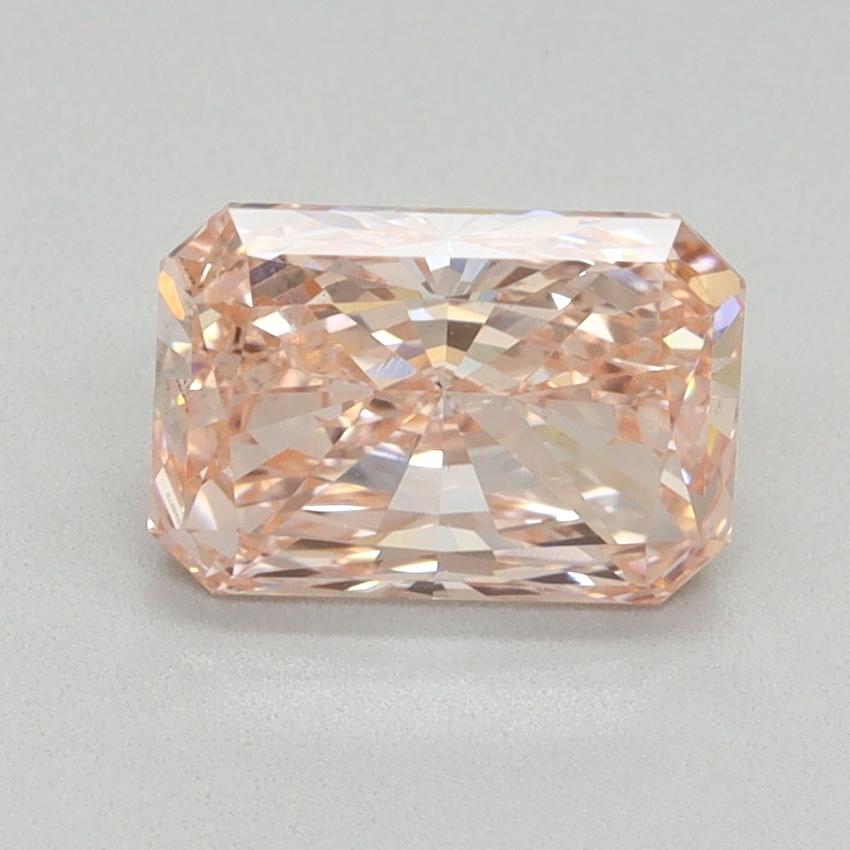 1.58 Ct. Fancy Intense Pink Radiant Lab Grown Diamond