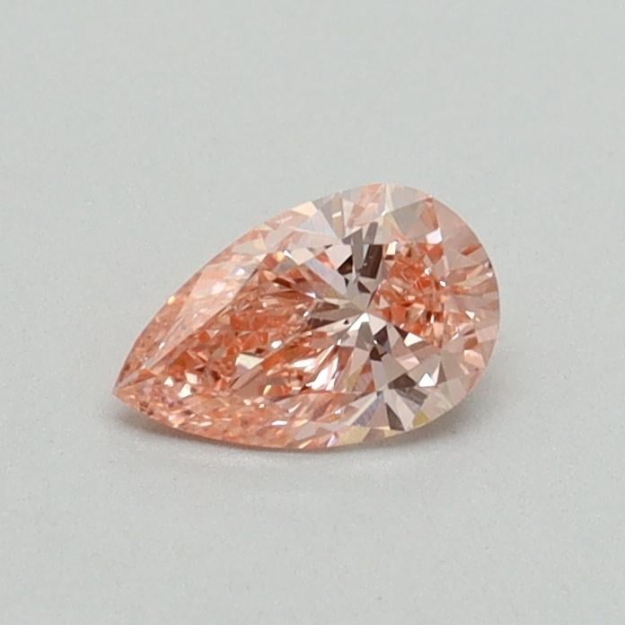 0.30 Ct. Fancy Vivid Pink Pear Lab Grown Diamond