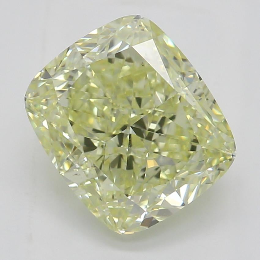 1.51 Ct. Fancy Light Yellow Cushion Diamond