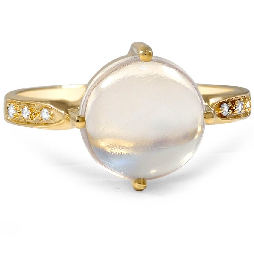 Art Deco Moonstone Vintage Ring