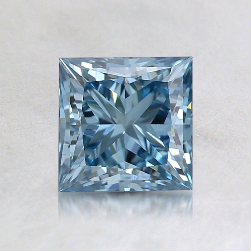 1.02 Ct. Fancy Blue Princess Lab Grown Diamond