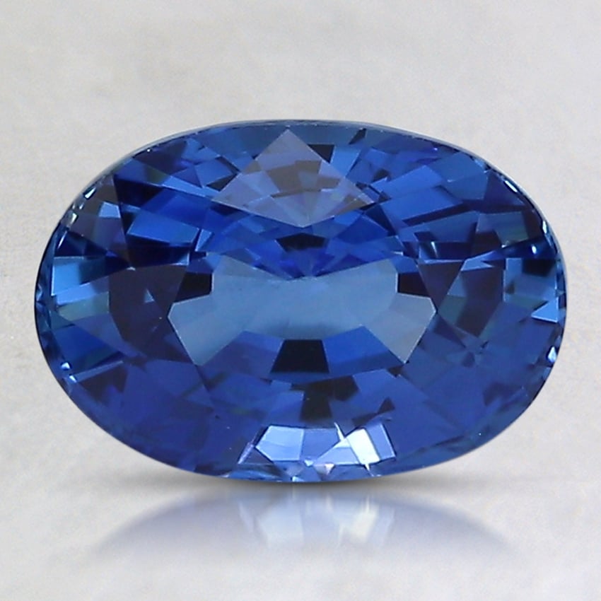 9x6.2mm Blue Oval Sapphire