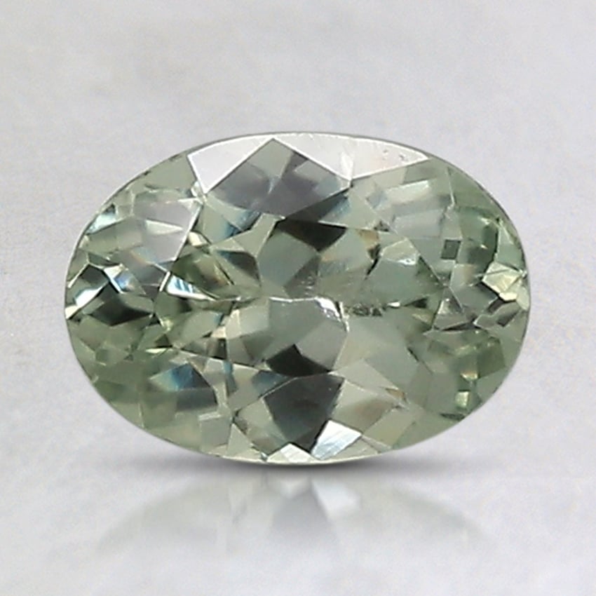 8x6mm Unheated Parti-Color Oval Montana Sapphire