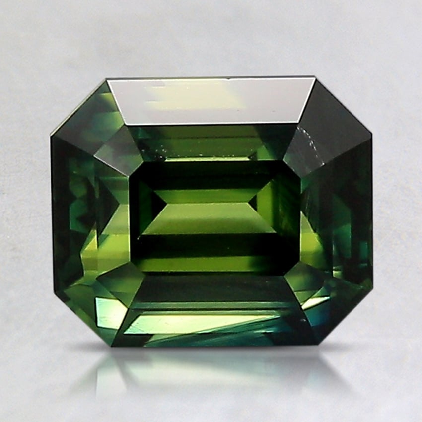 7.8x6.5mm Bi-Color Emerald Sapphire
