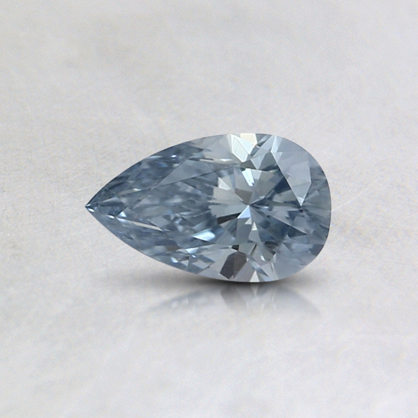 0.30 Ct. Fancy Light Blue Pear Lab Grown Diamond