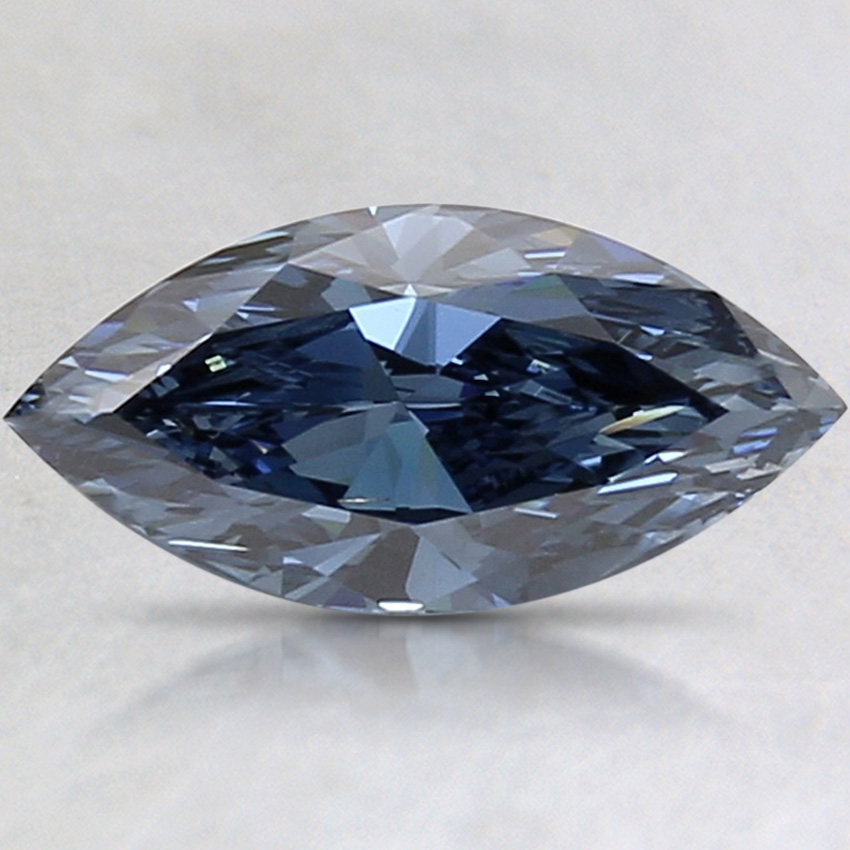 1.54 Ct. Fancy Deep Blue Marquise Lab Grown Diamond