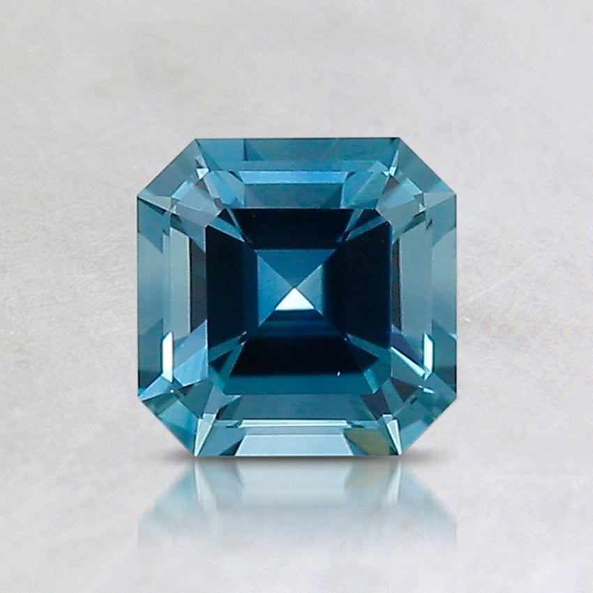 5.5mm Blue Asscher Montana Sapphire