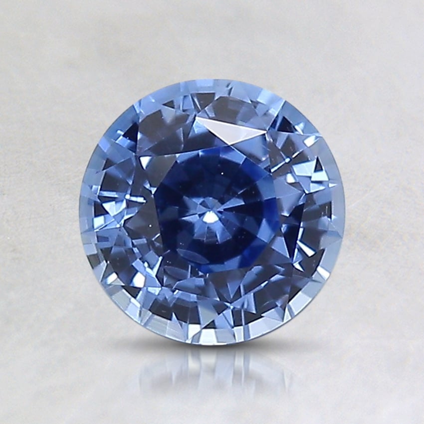6.4mm Blue Round Sapphire