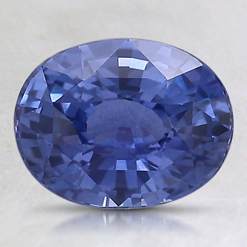9x7mm Violet Oval Sapphire
