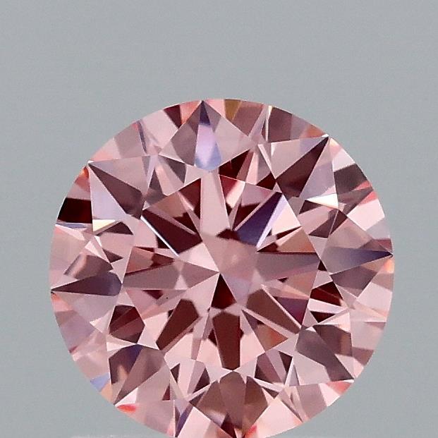 1.10 Ct. Fancy Vivid Pink Round Lab Grown Diamond