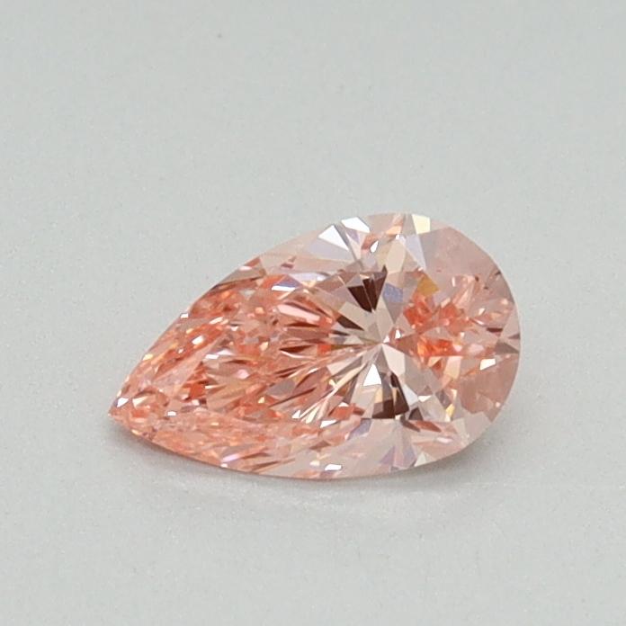 0.35 Ct. Fancy Vivid Pink Pear Lab Grown Diamond