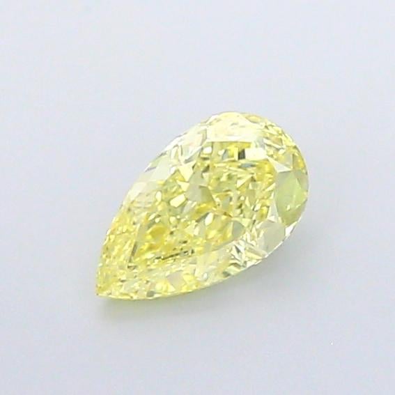 1.10 Ct. Fancy Yellow Pear Lab Grown Diamond