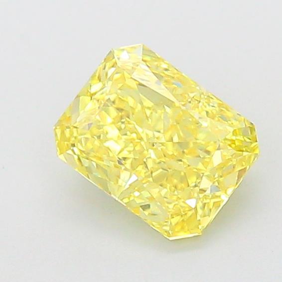 1.51 Ct. Fancy Intense Yellow Radiant Lab Grown Diamond
