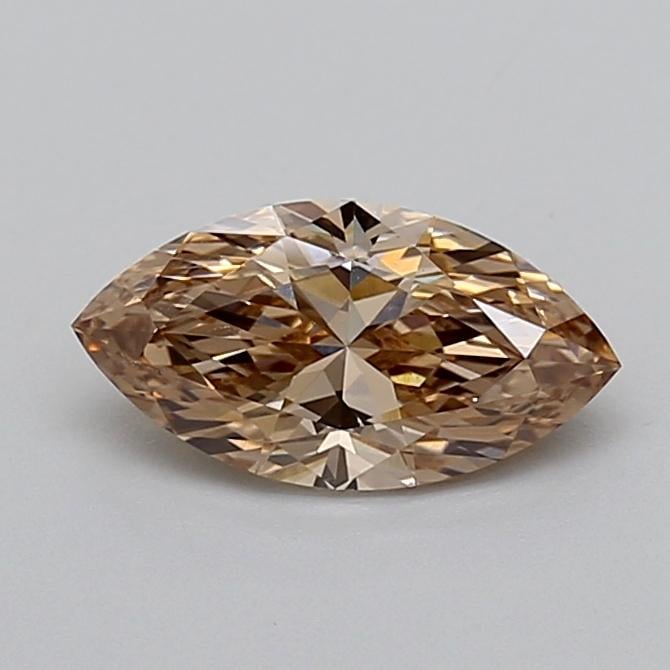 1.07 Ct. Fancy  Brown Marquise Lab Grown Diamond