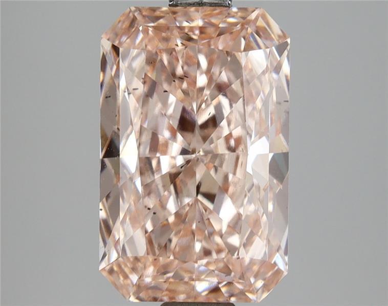 3.03 Ct. Fancy Intense Pink Radiant Lab Grown Diamond