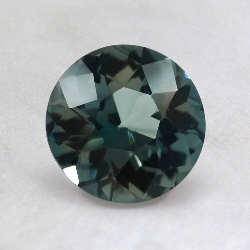 6.5mm Teal Round Sapphire