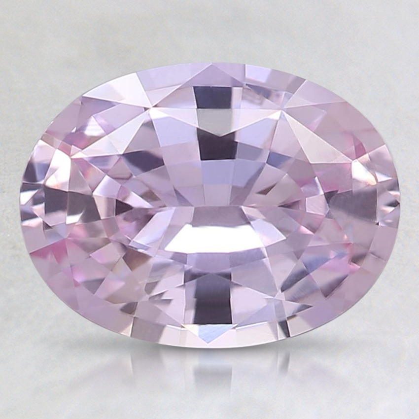 9.2x6.9mm Peach Oval Sapphire