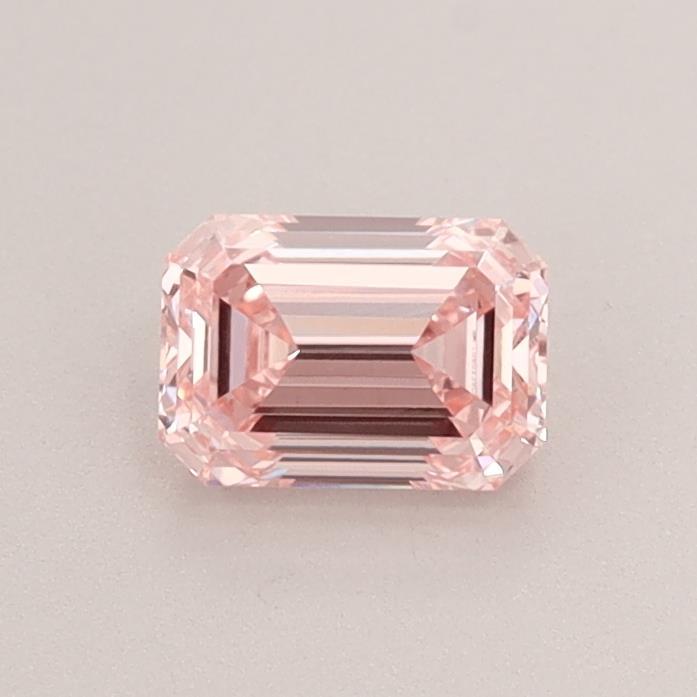 0.60 Ct. Fancy Intense Pink Emerald Lab Grown Diamond