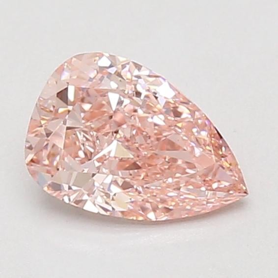 1.03 Ct. Fancy Vivid Pink Pear Lab Grown Diamond