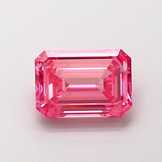 1.05 Ct. Fancy Vivid Pink Emerald Lab Grown Diamond