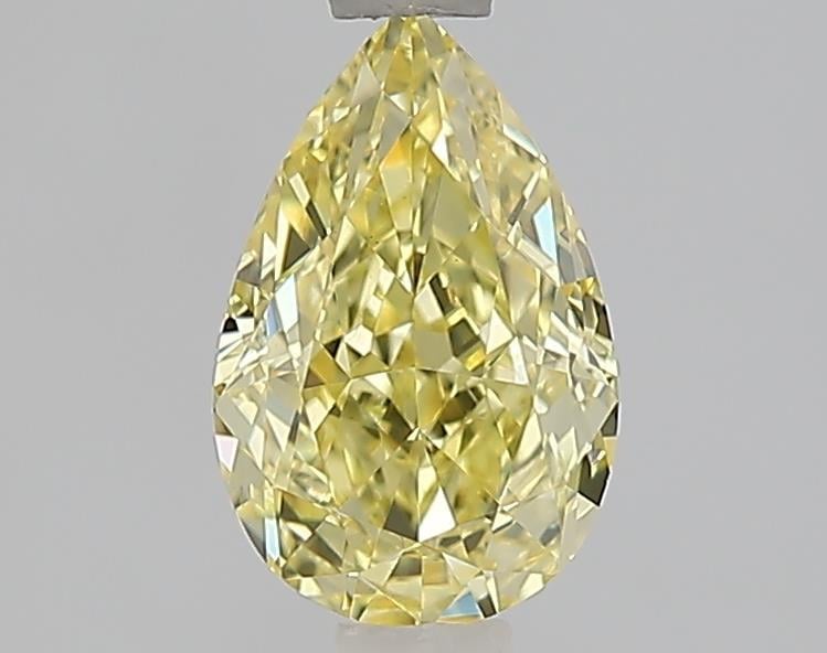 1.08 Ct. Fancy Yellow Pear Lab Grown Diamond