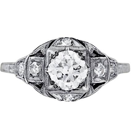 Art Deco Diamond Vintage Ring