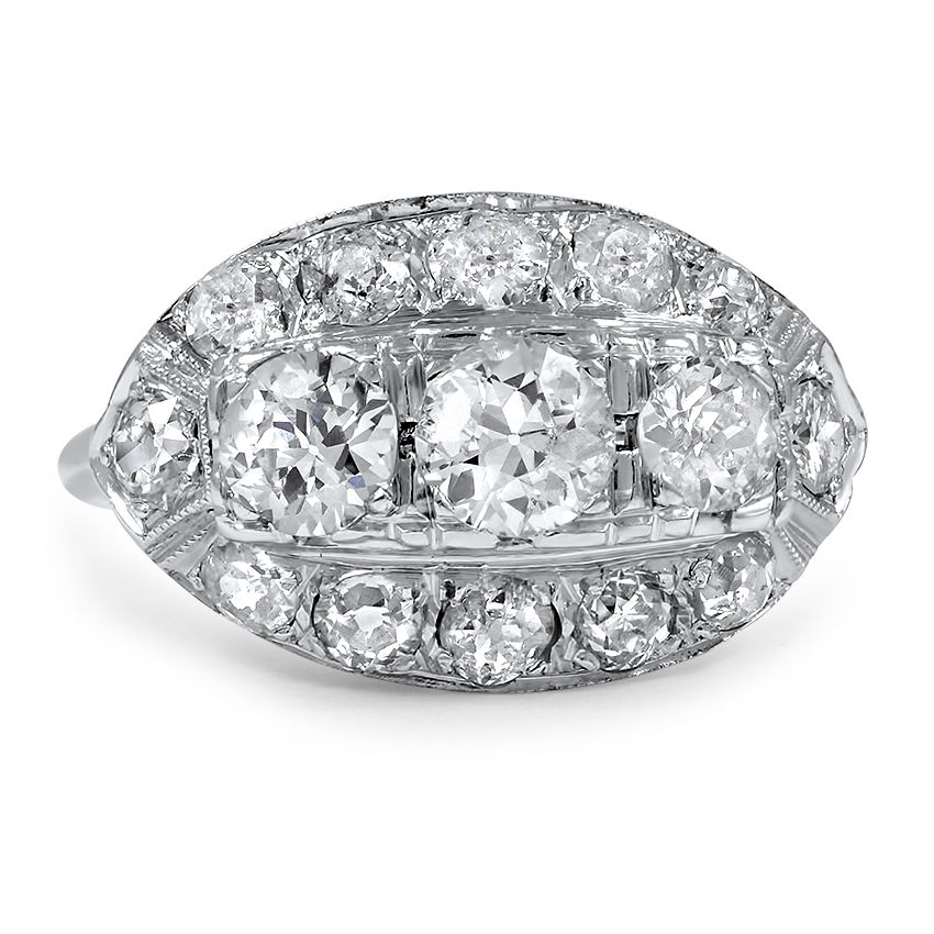 Art Deco Diamond Vintage Ring