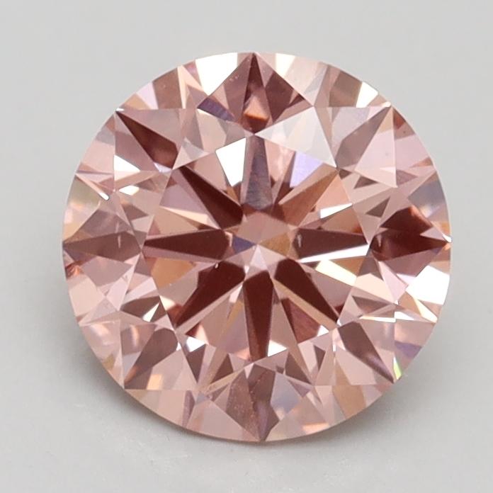 1.51 Ct. Fancy Intense Pink Round Lab Grown Diamond