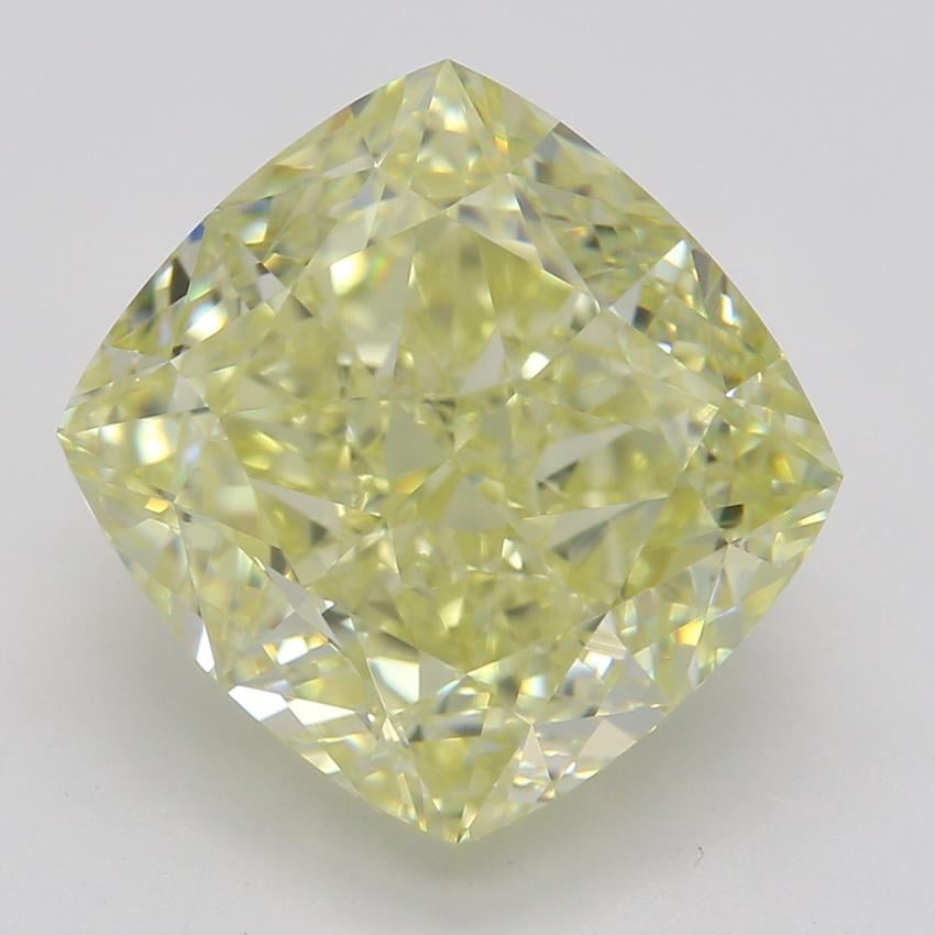 4.51 Ct. Fancy Yellow Cushion Diamond