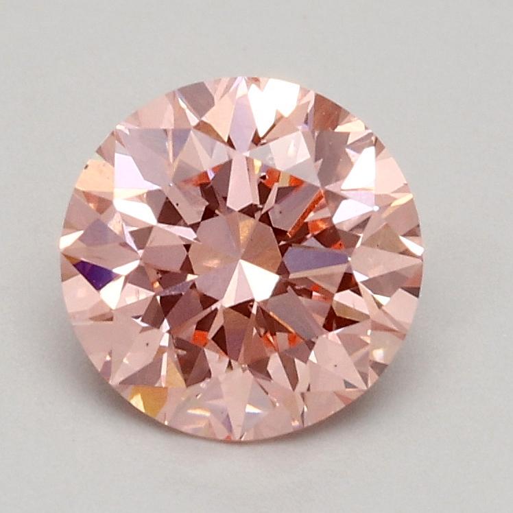 1.00 Ct. Fancy Intense Pink Round Lab Grown Diamond